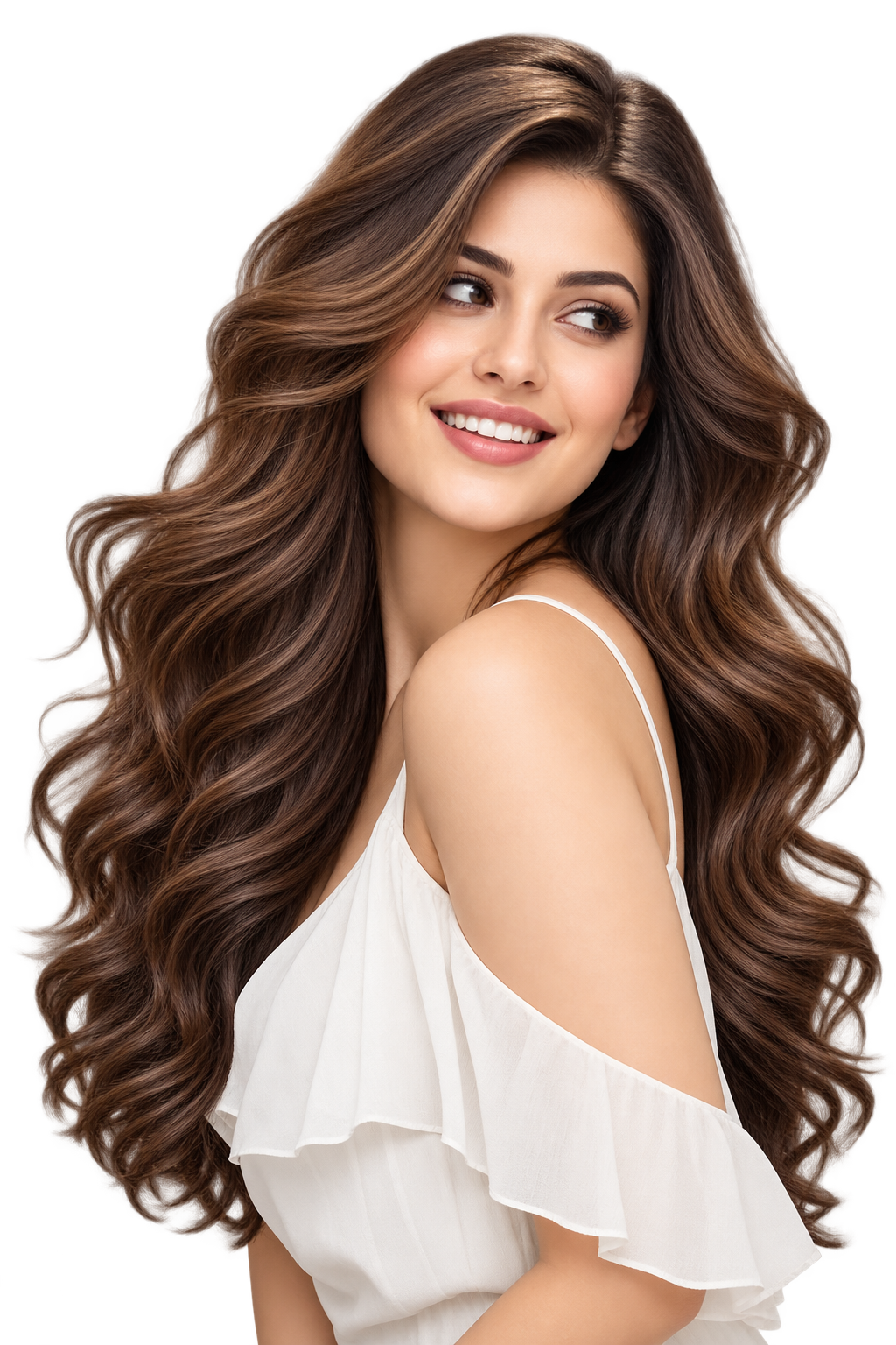 Premium human hair styling